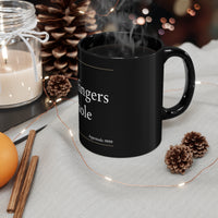 Try Fingers But Hole | 11oz Black Mug